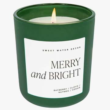 Merry and Bright 15 oz Soy Candle