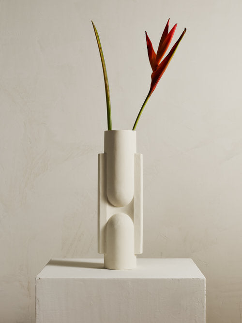 KALA Ceramic Vase / Snow