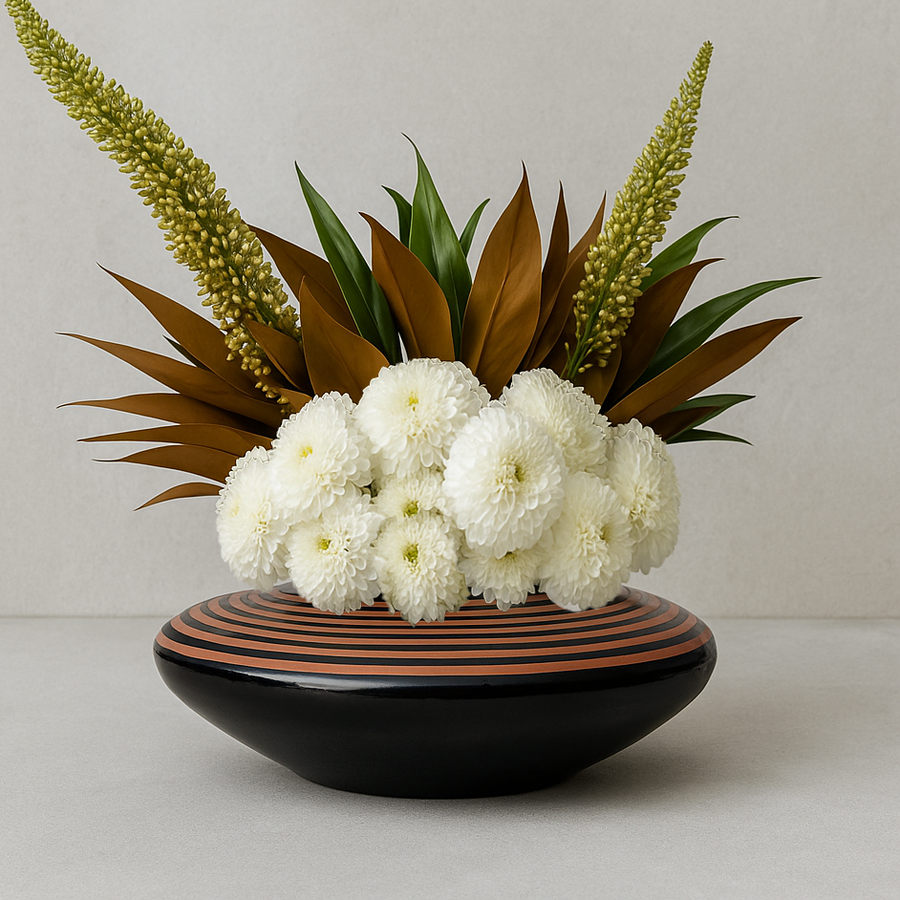 Vintage Disc Vase