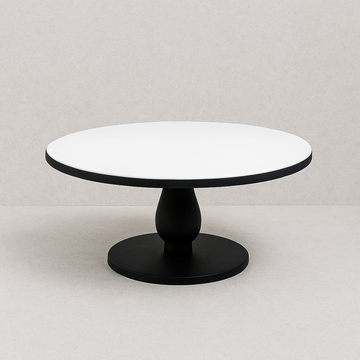 Aluminum & Enamel Cake Stand