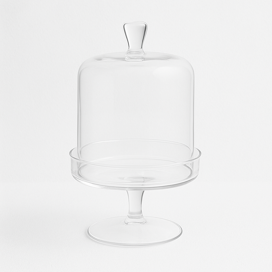 Mini Glass Dome & Pedestal