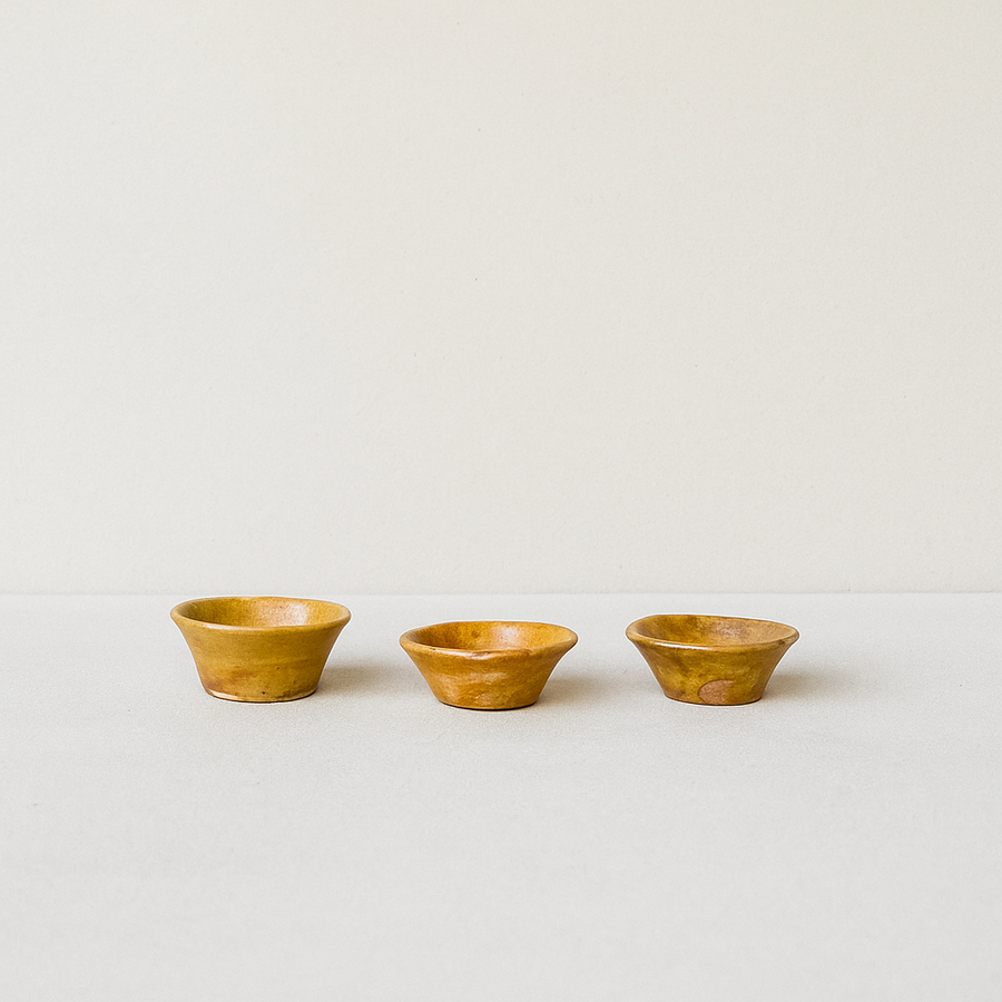 Vintage Clay Mini Bowls