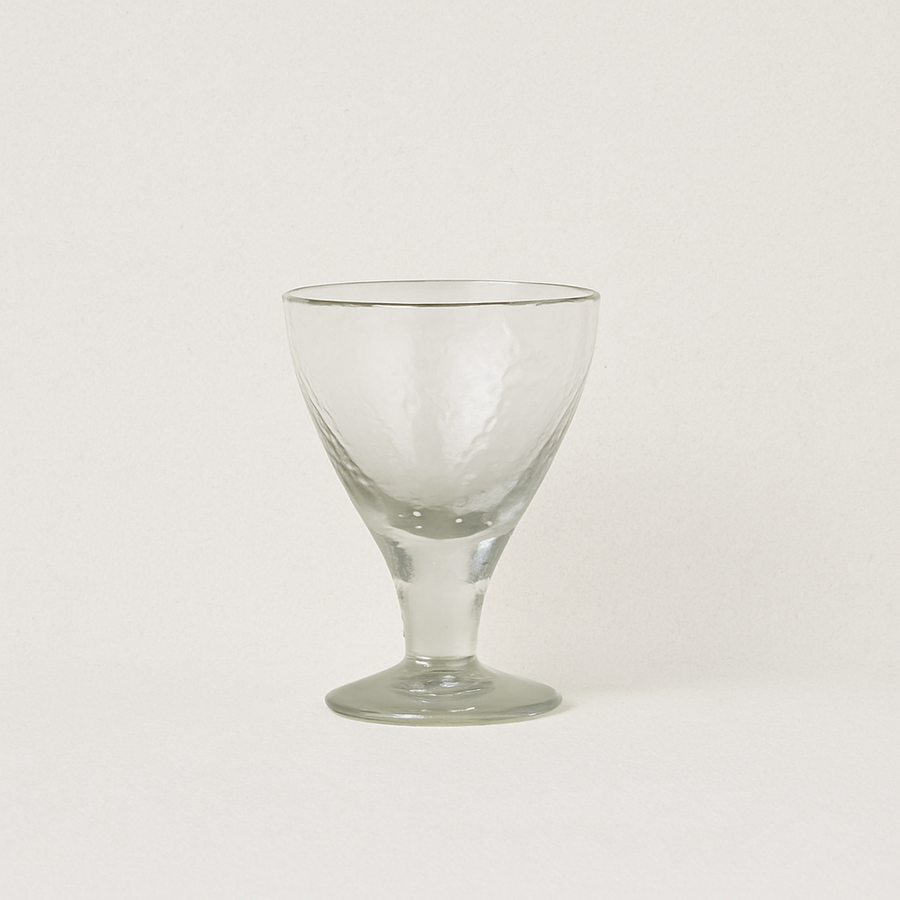 Pebbled Footed Goblets