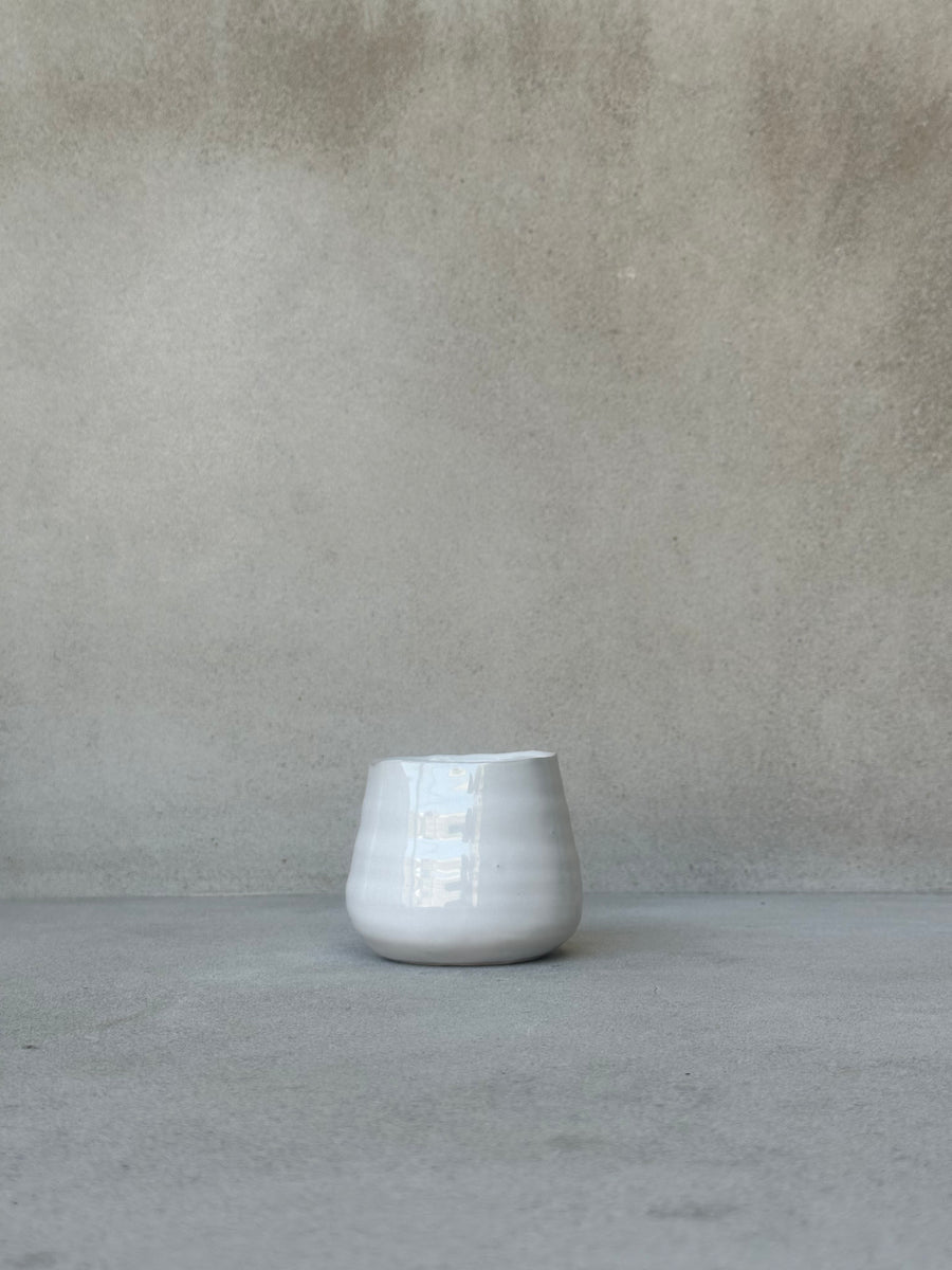 Tegan Planter / White