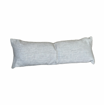 Long Striated Gray Lumbar / 34” x 12”