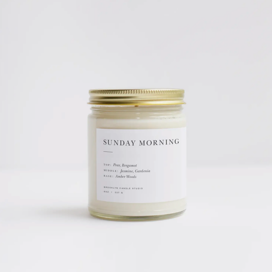 Minimalist Candle / Sunday Morning
