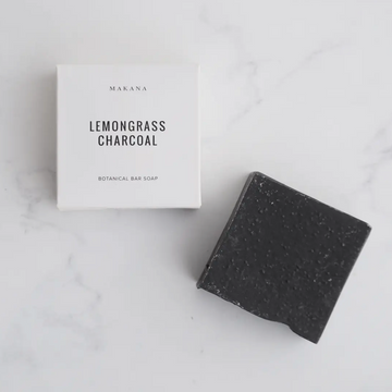Lemongrass Charcoal Botanical Bar Soap 4.5 oz