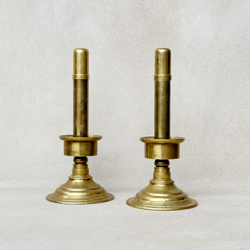 Vintage Brass Candlestick Set/2
