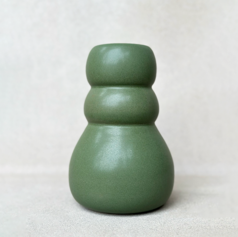 TQD Tall Porcelain Vase / Avocado