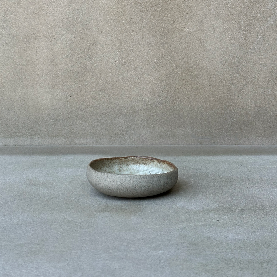 Laima Dune Stoneware Low Bowl