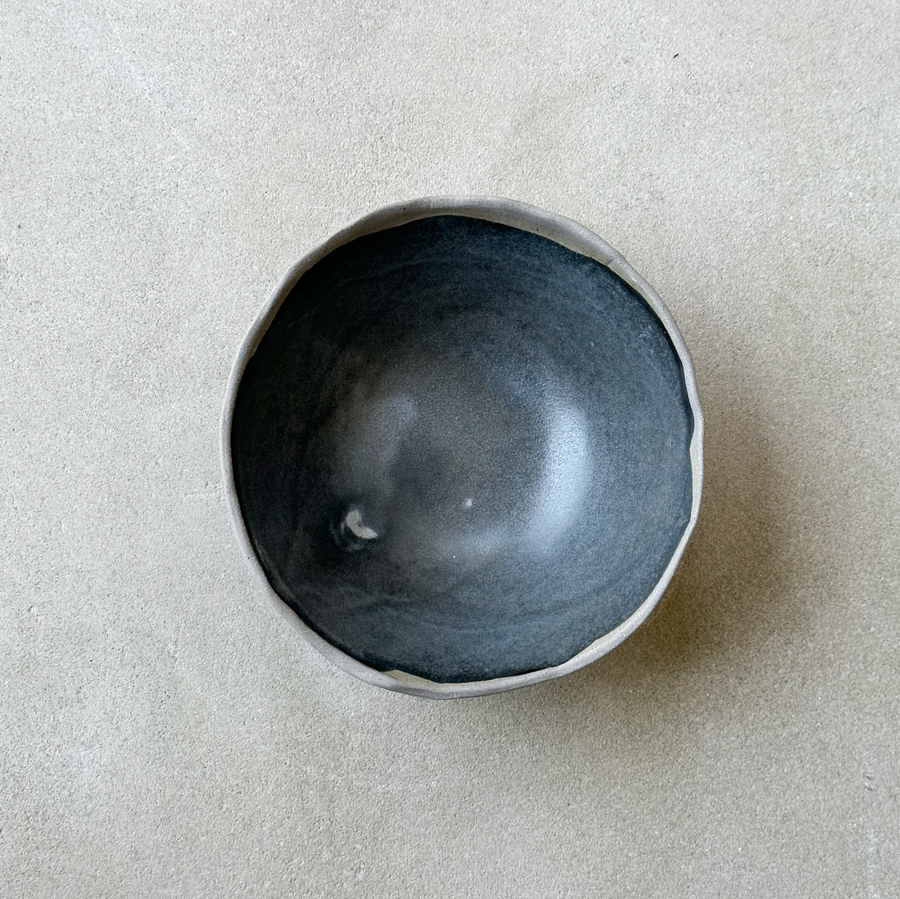 Laima Grey Stoneware Bowl
