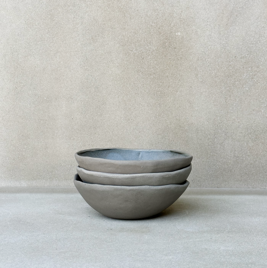 Laima Grey Stoneware Bowl