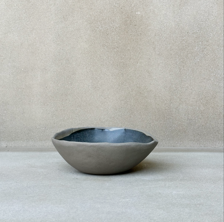 Laima Grey Stoneware Bowl