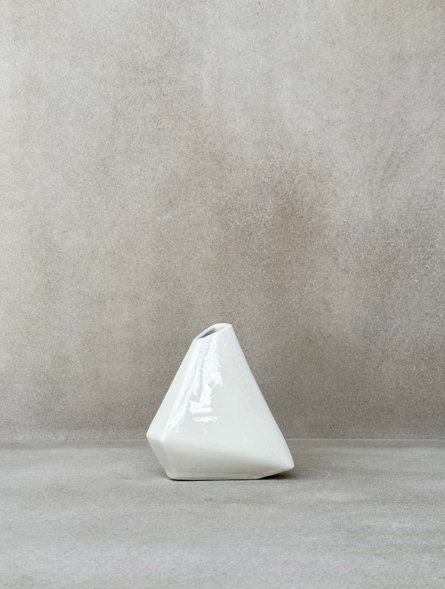 Flock Vase / Frost white