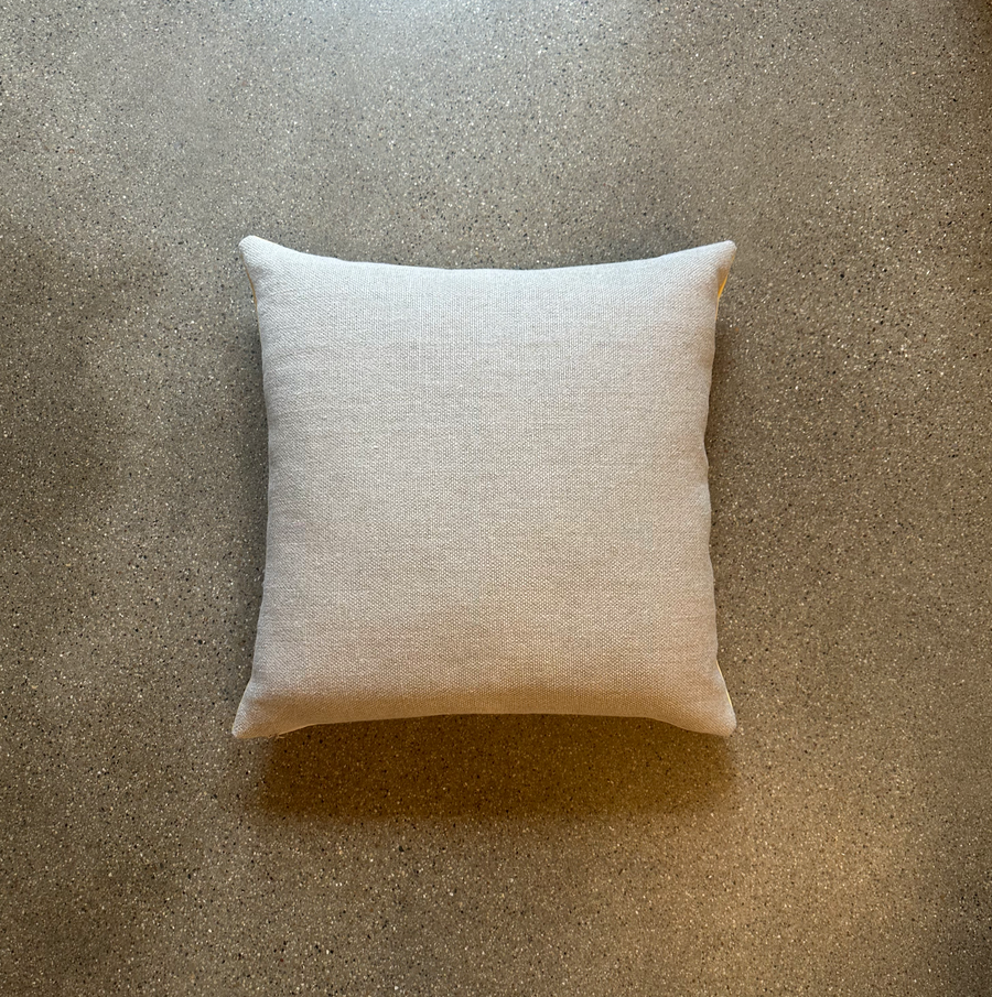 Yellow Velvet Pillow / 22
