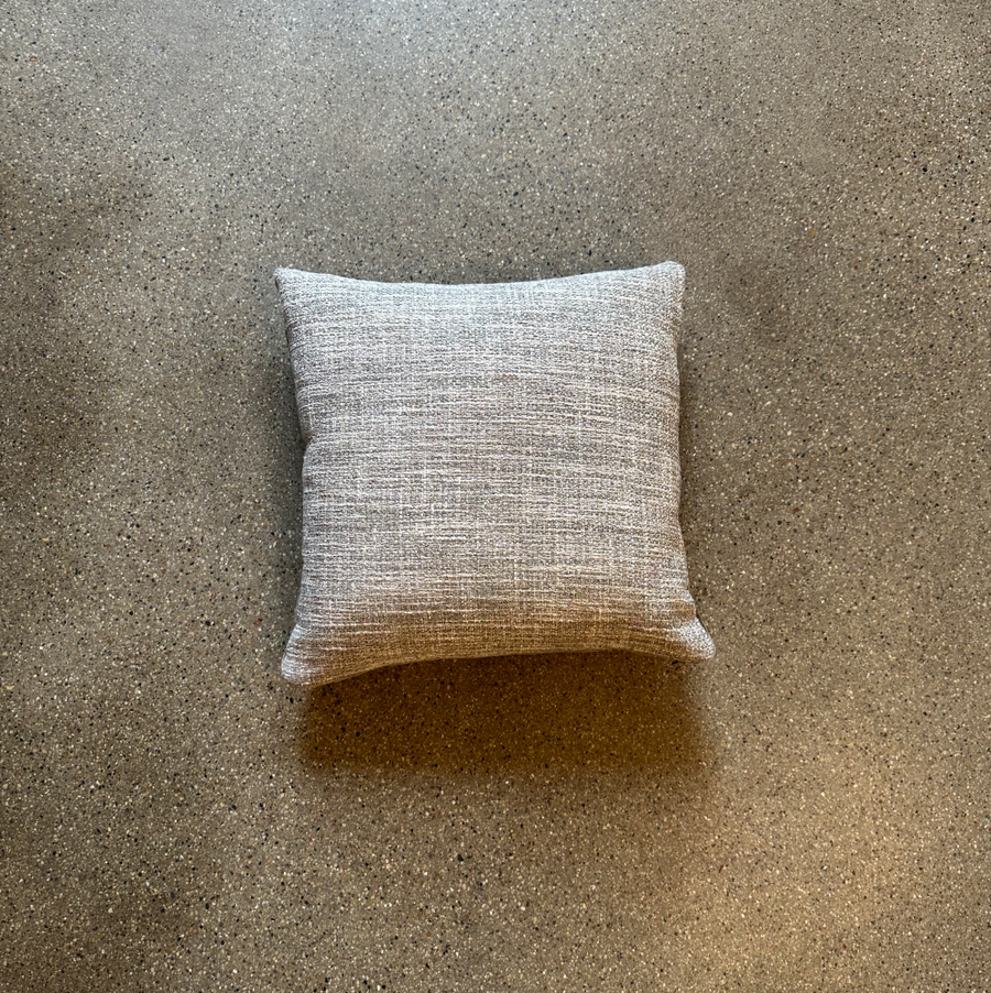 Bark Velvet Weave Pillow / 16” x 16”