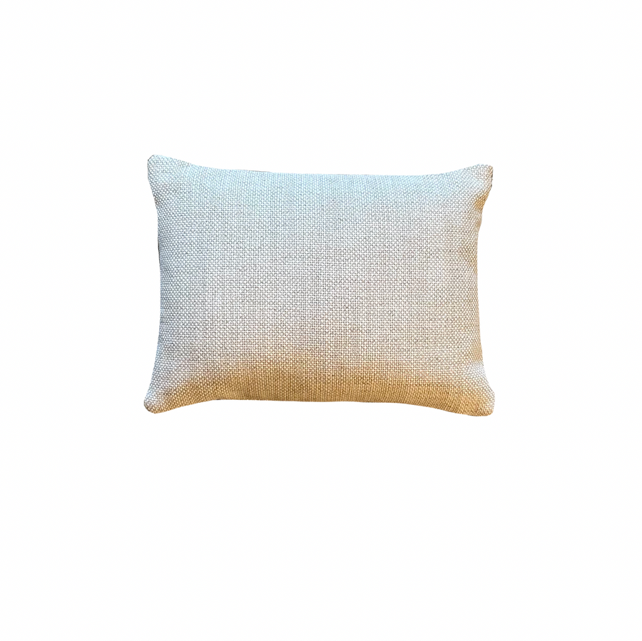 Creme Weave Pillow Lumbar / 16” x 12”