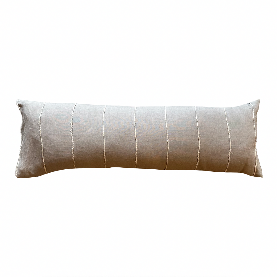 Rope Stripe Long Lumbar / 34” x 12”