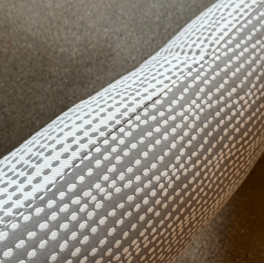 Dotted Stripe Long Lumbar / 32” x 12”