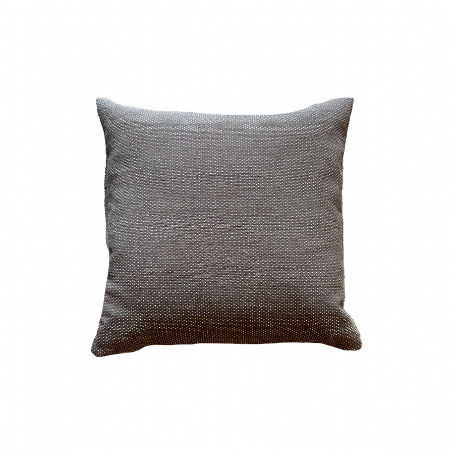 Brown with White Dot Pillow / 18” x 18”