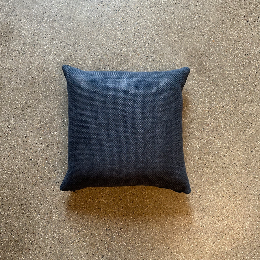 Navy Velvet Pillow / 16” x 16”