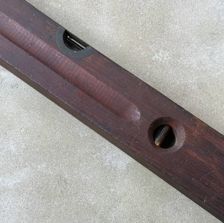 Vintage Wood Level