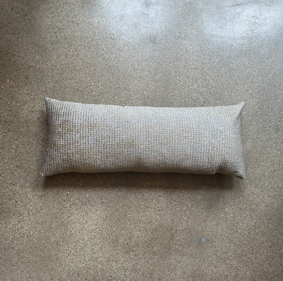 Golden Thread Long Lumbar / 34” x 14”