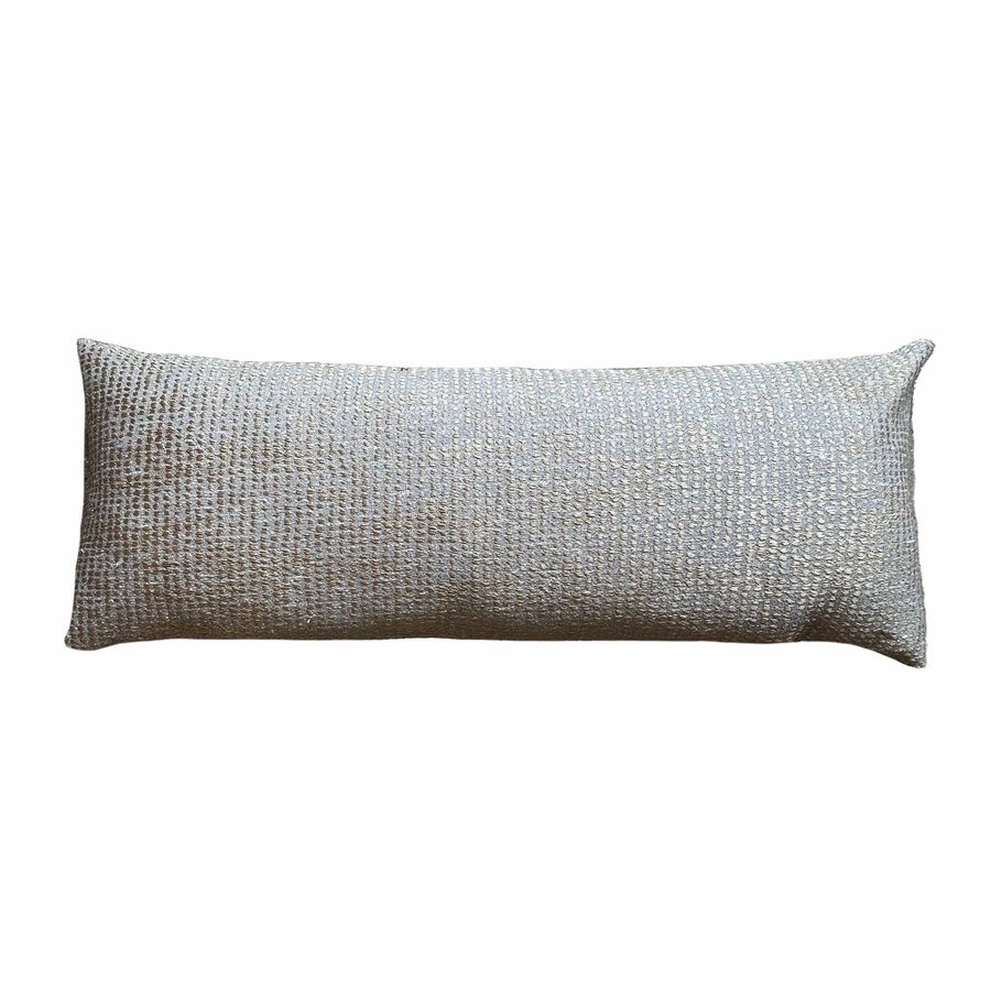 Golden Thread Long Lumbar / 34” x 14”