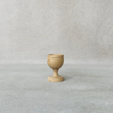 Vintage Wood Egg Cup