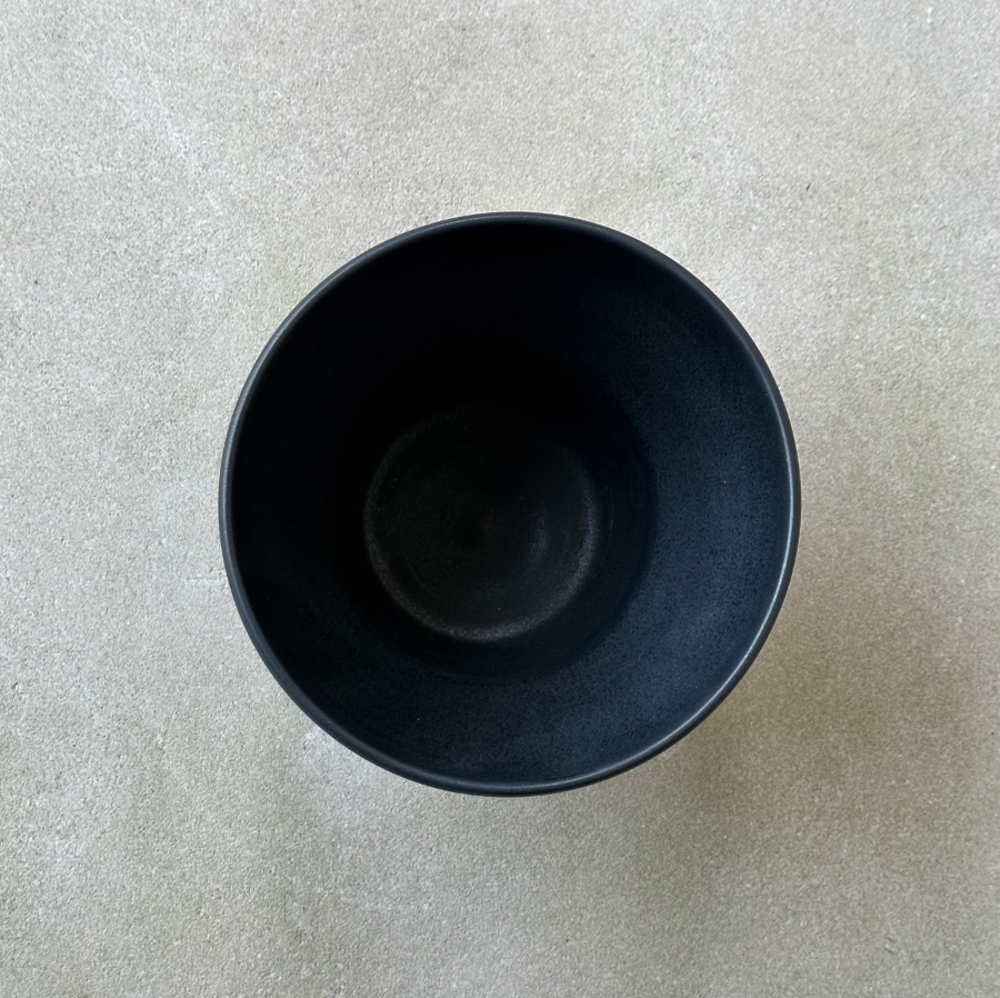 TQD Porcelain Planter / Large Black