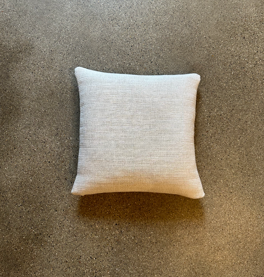 Creme Weave Pillow / 18