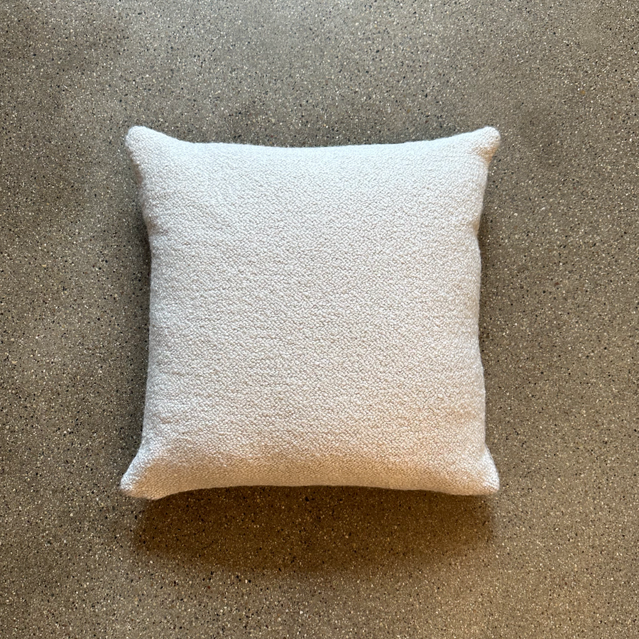 Brown Bubble Dot Weave Pillow / 20