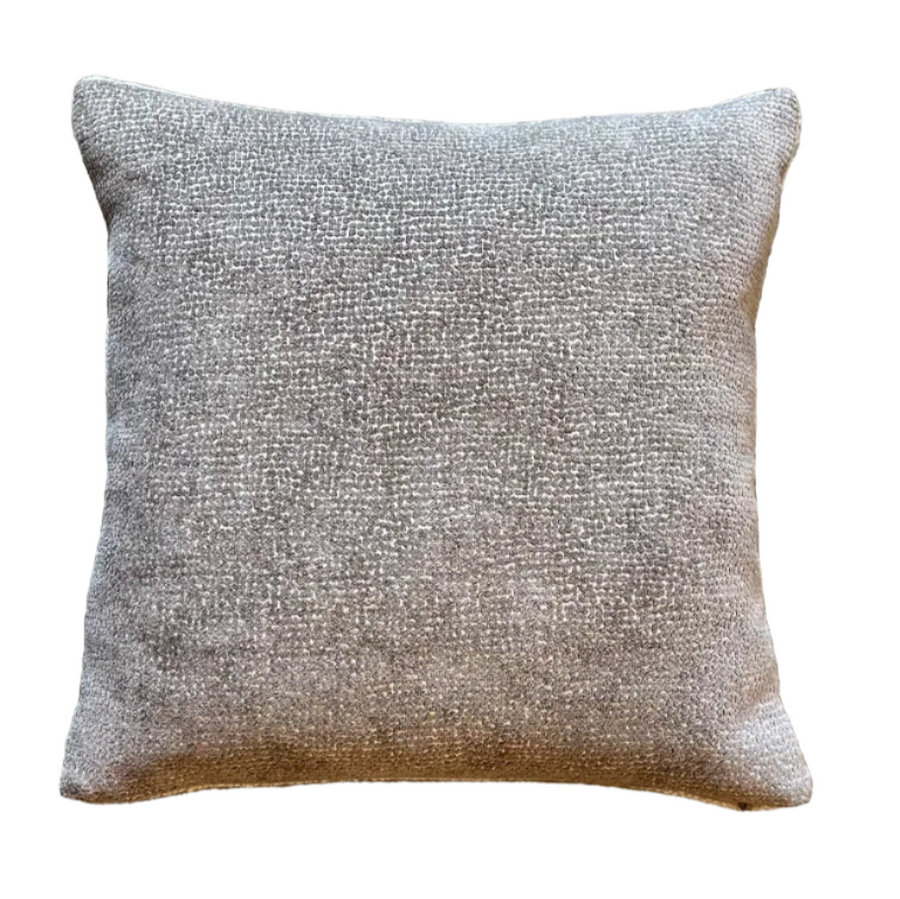 Brown Bubble Dot Weave Pillow / 20