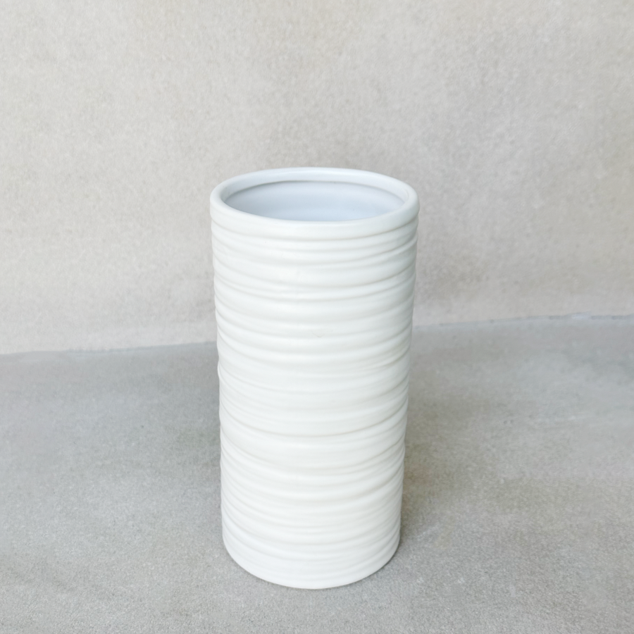 Everest Cylinder Raked Vase