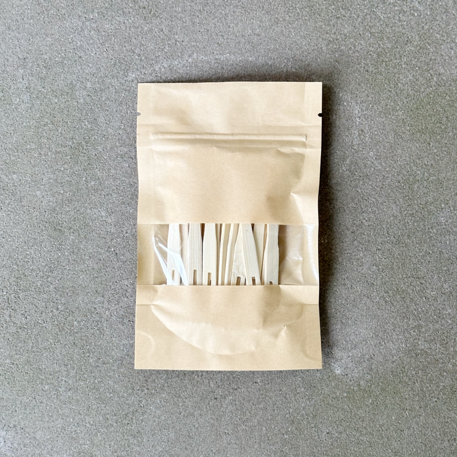 Bamboo Cocktail Forks / 50 pc