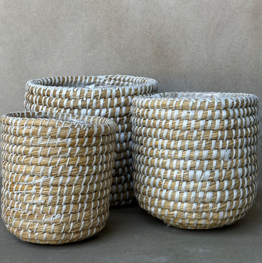 NATURAL RIVER GRASS BASKET / PLANTER