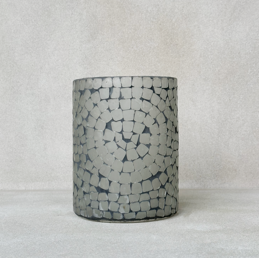 Mosaic Squares Candle Holder