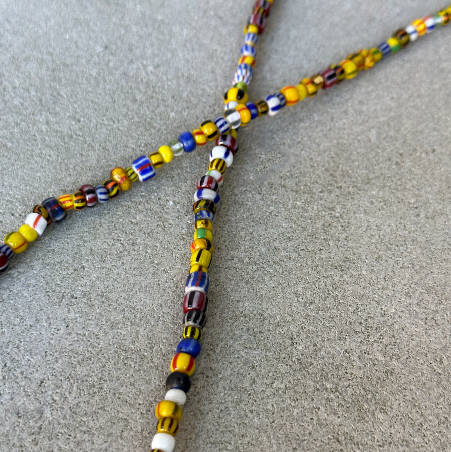 African Multi-Colored Bead Strings