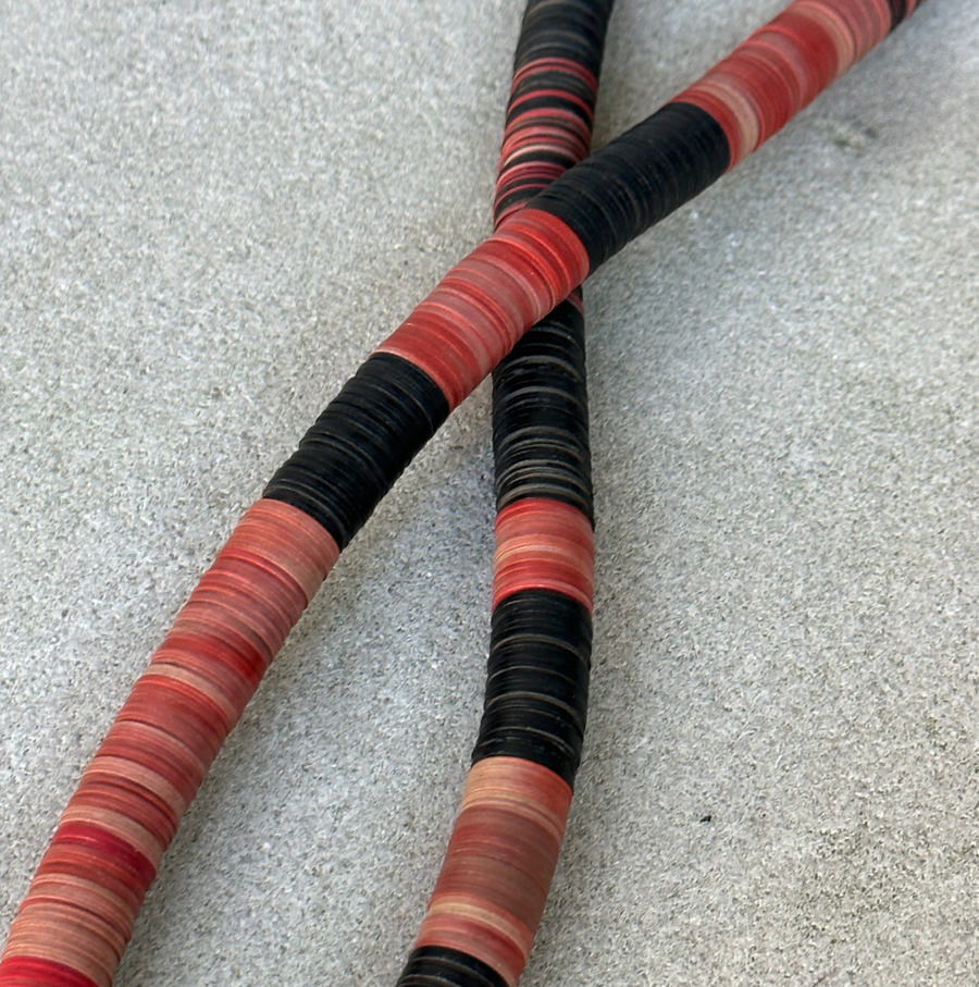 African Multi-Colored Bead Strings