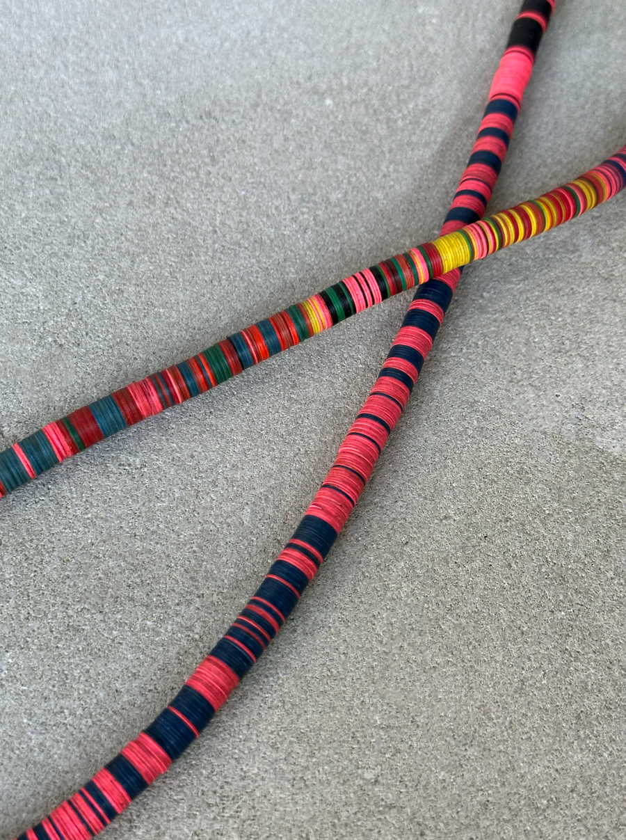 African Multi-Colored Bead Strings