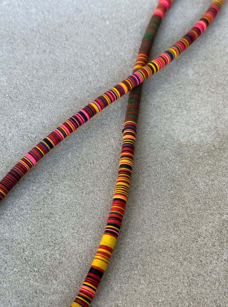 African Multi-Colored Bead Strings