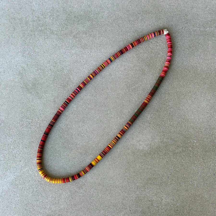 African Multi-Colored Bead Strings