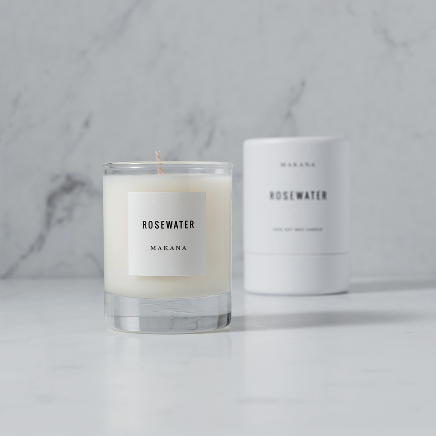 Makana Candle / Rosewater