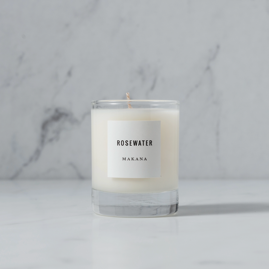 Makana Candle / Rosewater