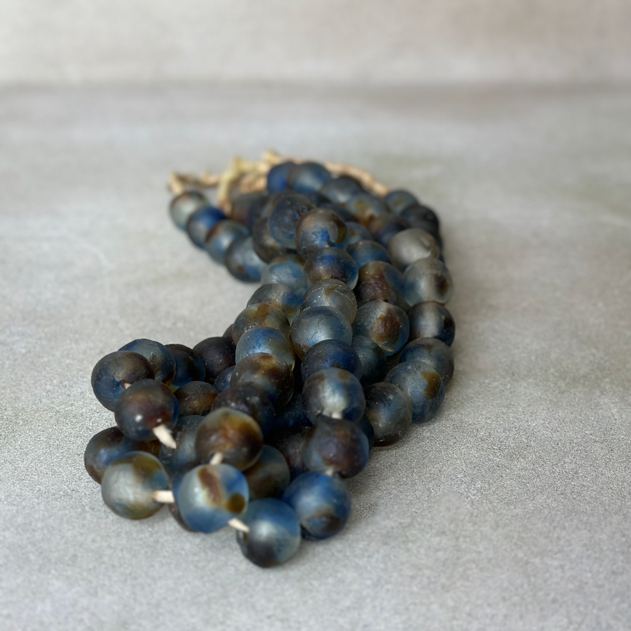 African Glass Beads - Earth
