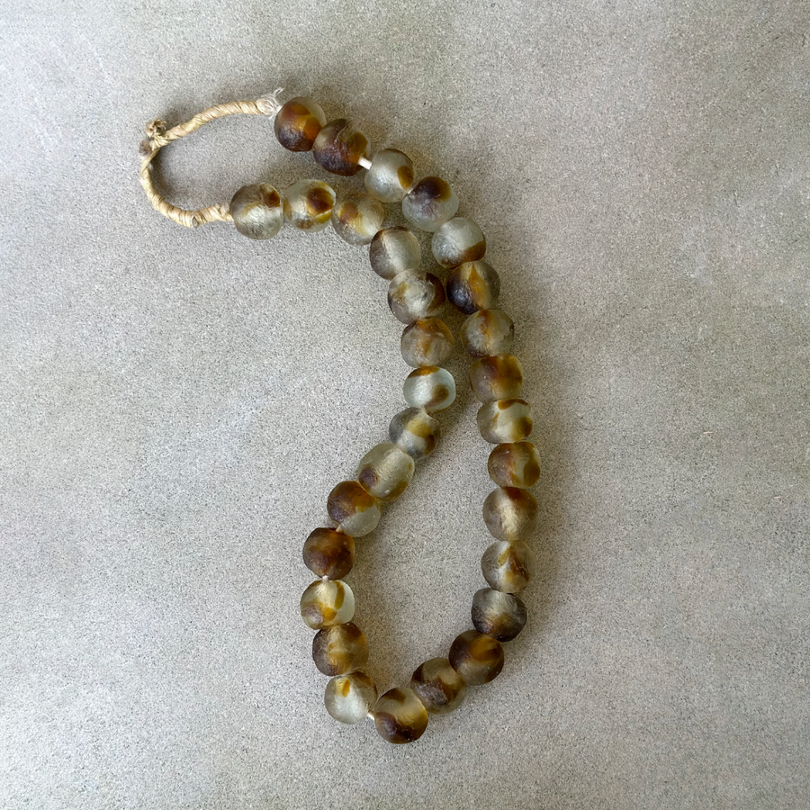African Glass Beads - Tortoise