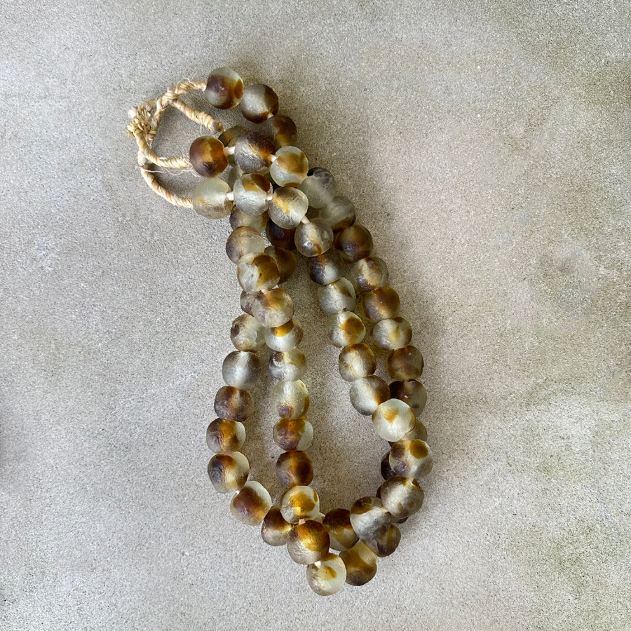 African Glass Beads - Tortoise