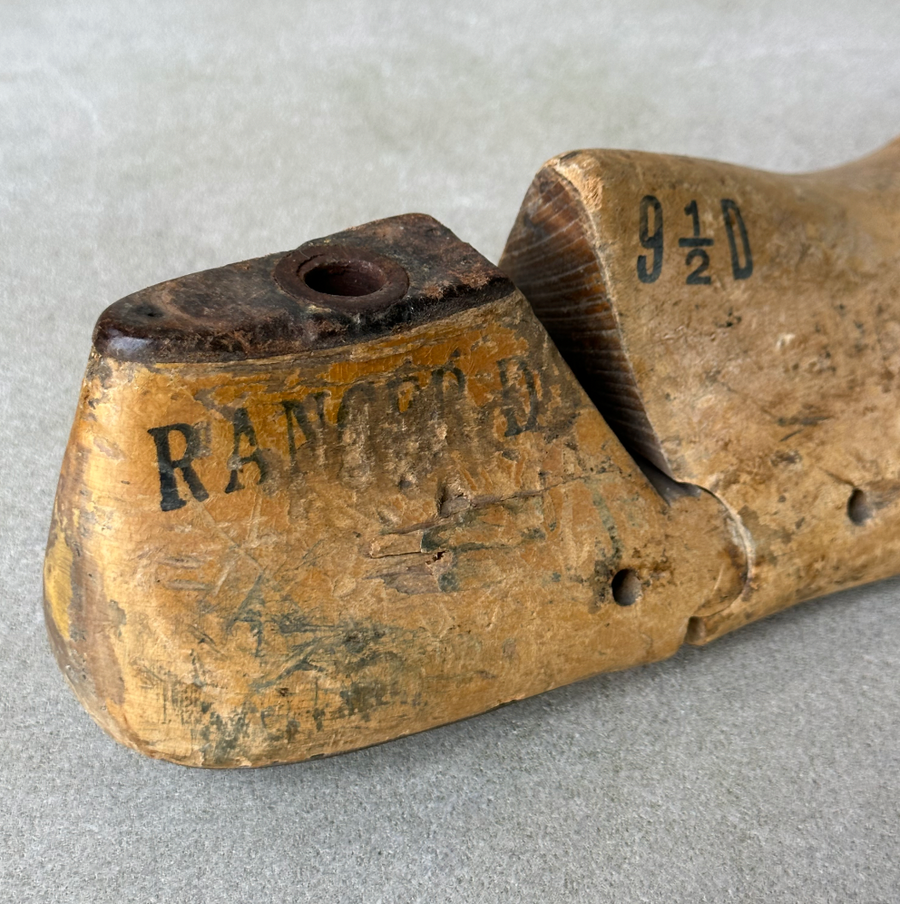 Vintage Wood Shoe Mould