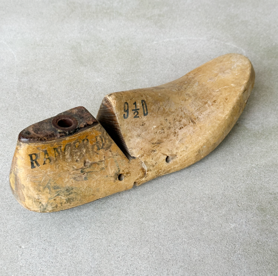 Vintage Wood Shoe Mould