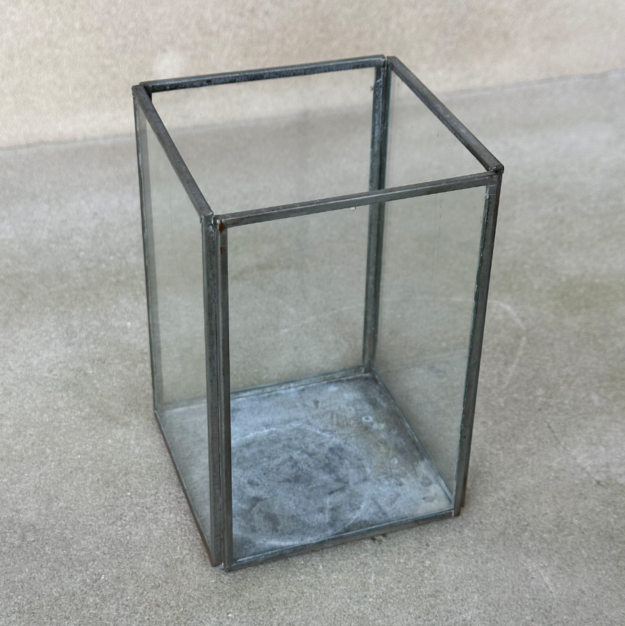 Glass and Metal Display Box